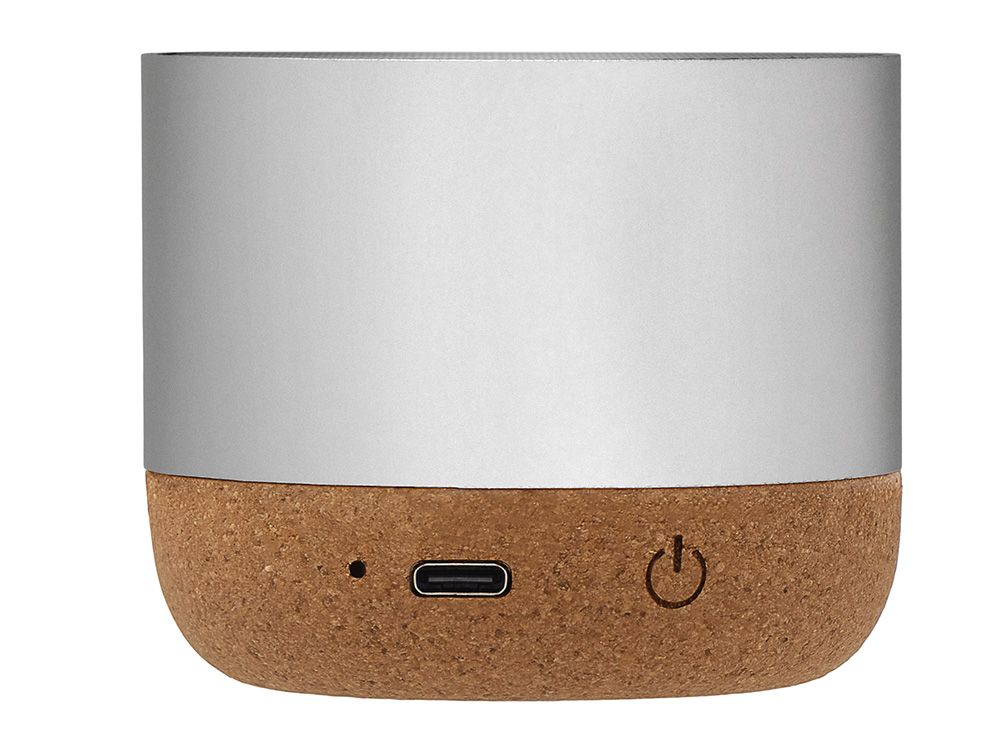 Беспроводная колонка Montii, 3 Вт, серебристый Беспроводная колонка Montii, 3 Вт, серебристый