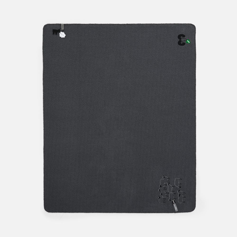 Плед Oblako, серый