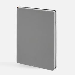 Ежедневник Flex Shall New, недатированный, темно-серый