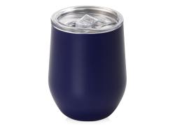 Вакуумная термокружка Sense, непротекаемая крышка, крафтовая упаковка, темно-синий Вакуумная термокружка Sense, непротекаемая крышка, крафтовая упаковка, темно-синий