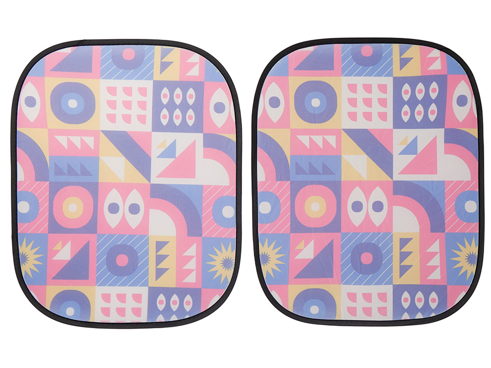 Комплект из 2-х автомобильных солнцезащитных экранов с возможностью полноцветной печати