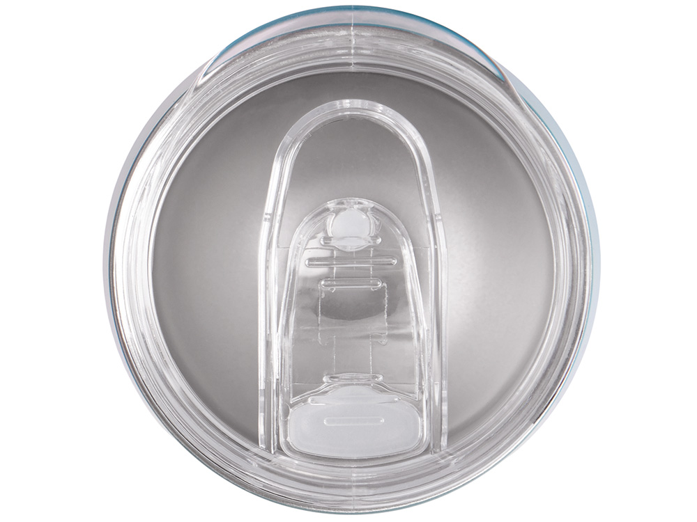 Термокружка Sense Gum, soft-touch, непротекаемая крышка, 370мл, крафтовая упаковка, бирюзовый 320C