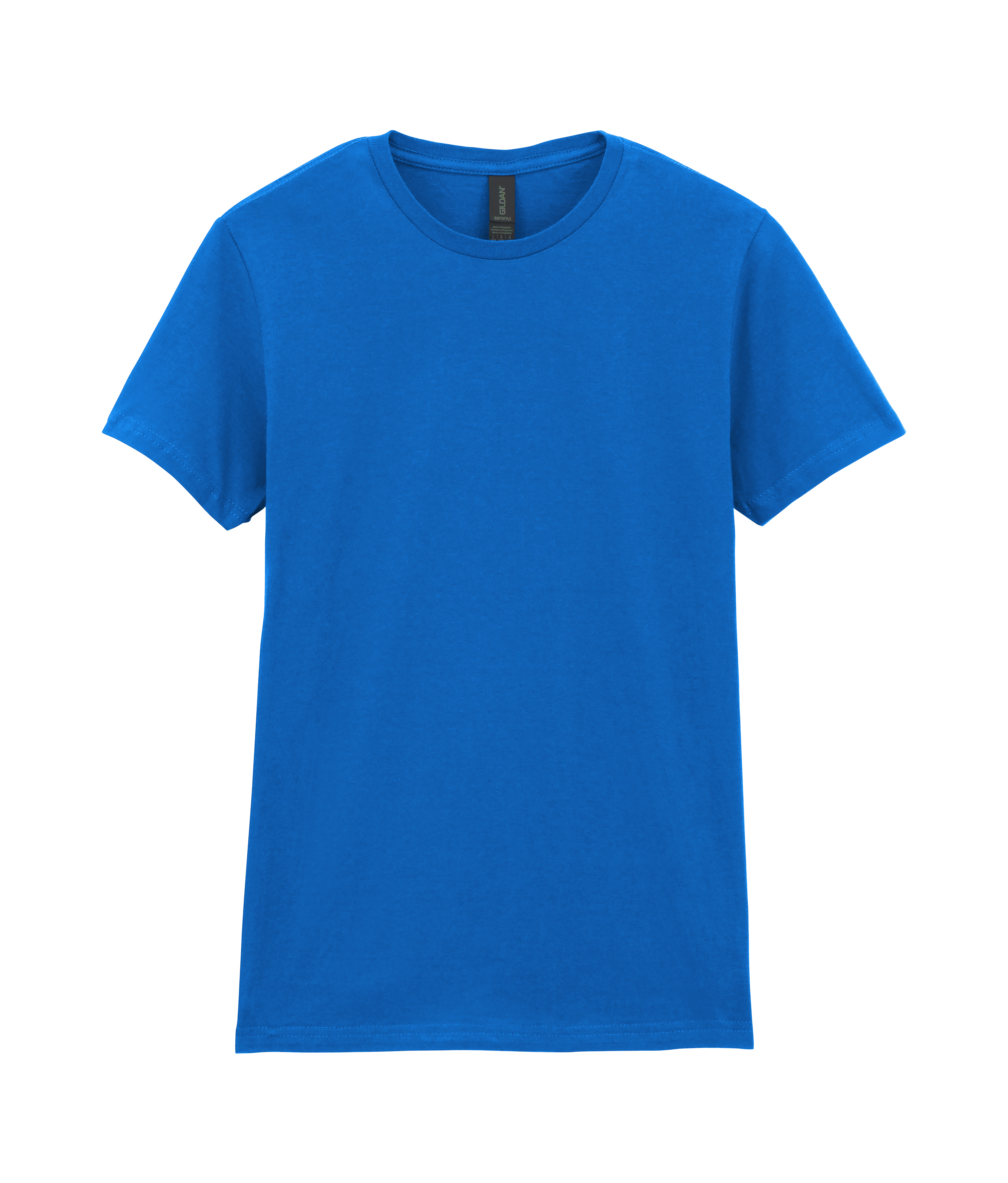 Футболка SOFTSTYLE WOMAN, КОРОЛЕВСКИЙ СИНИЙ 2XL