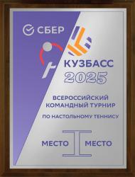 Плакетка с металлической пластиной Плакетка с металлической пластиной