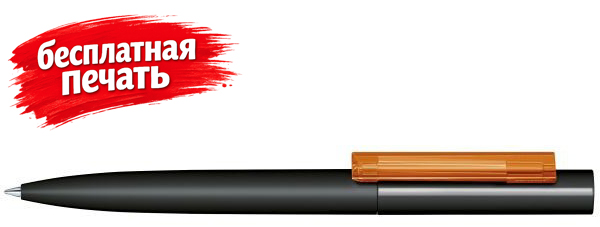 3285 Шариковая ручка Headliner Soft Touch черный/оранжевый 151