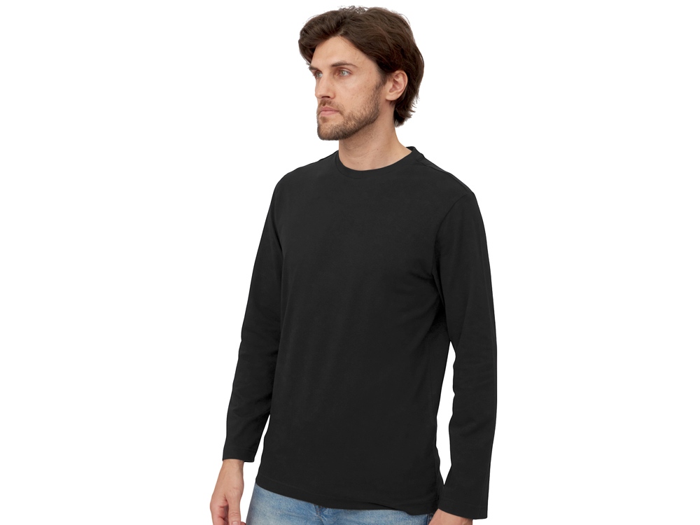 Футболка HD Fit  с длинным рукавом, мужская черный