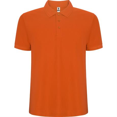 Футболка поло PEGASO PREMIUM мужская, ОРАНЖЕВЫЙ 3XL