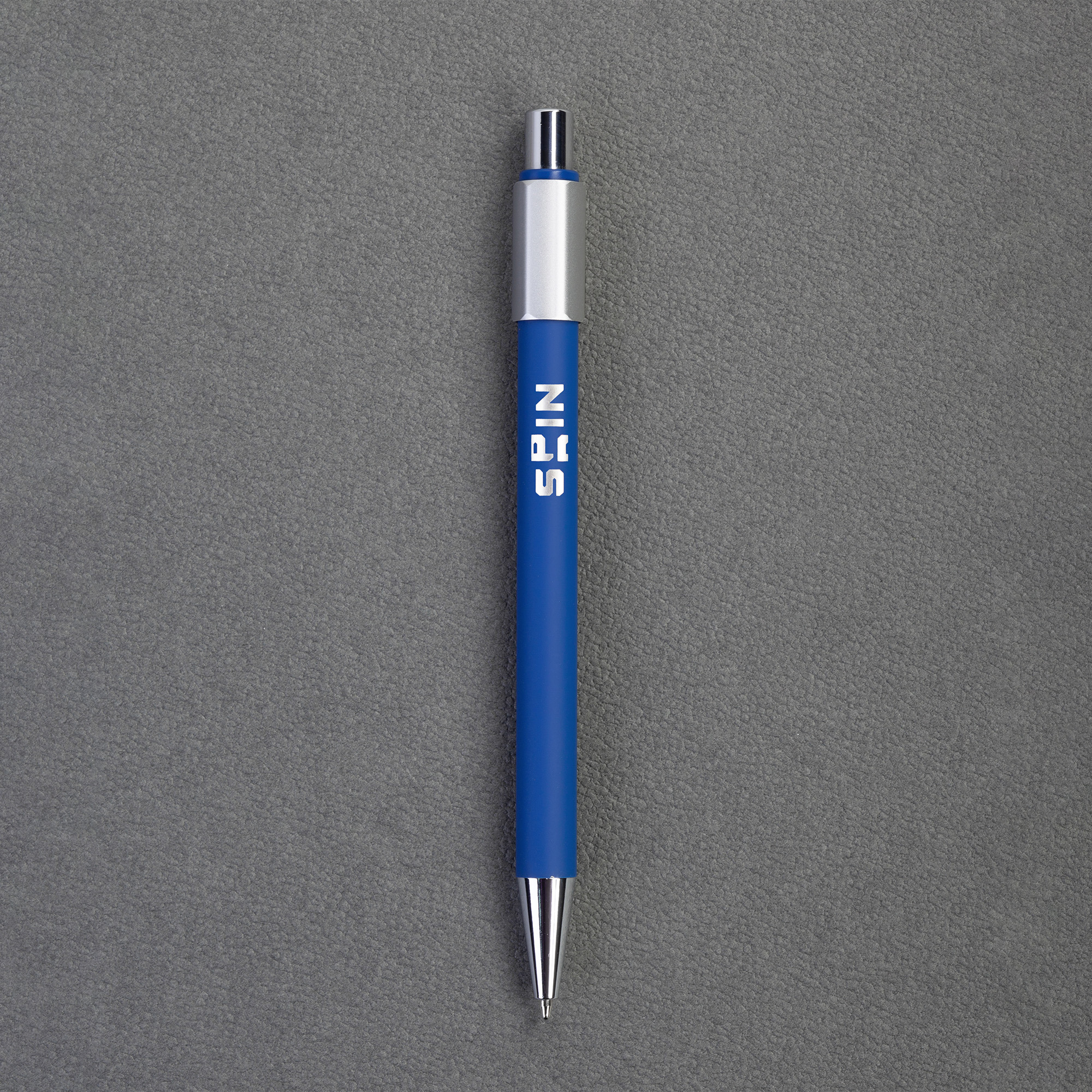 Ручка шариковая "Spin" с 6ти-гранным спиннером, покрытие soft touch Ручка шариковая "Spin" с 6ти-гранным спиннером, покрытие soft touch