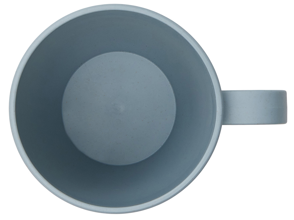 Кружка из пшеничного волокна Morning, 400 мл, серо-голубой 430C