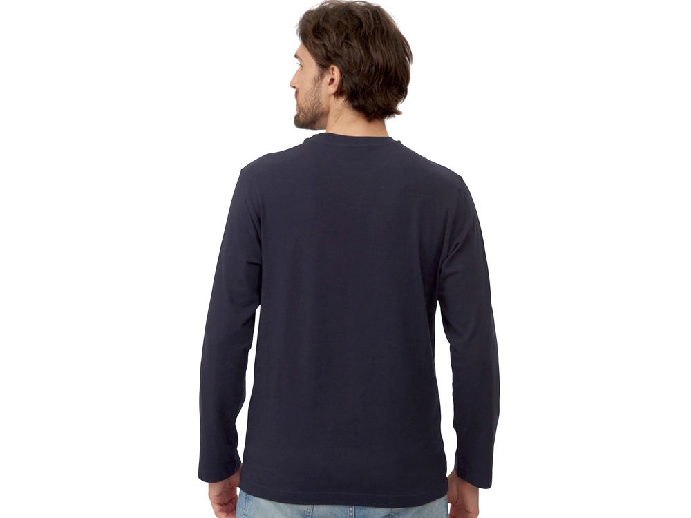 Футболка HD Fit  с длинным рукавом, мужская темно-синий