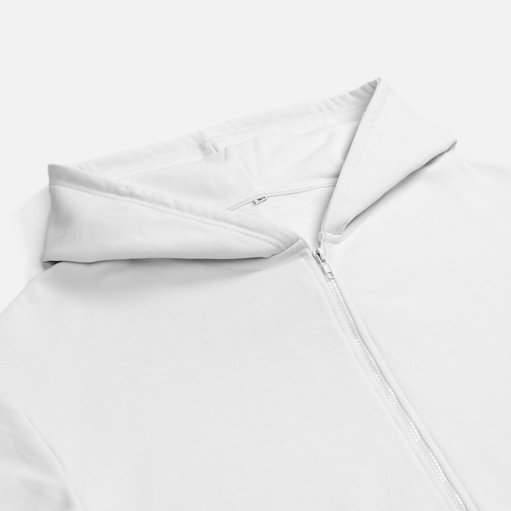 Толстовка унисекс оверсайз Sartoro, белая Толстовка унисекс оверсайз Sartoro, белая