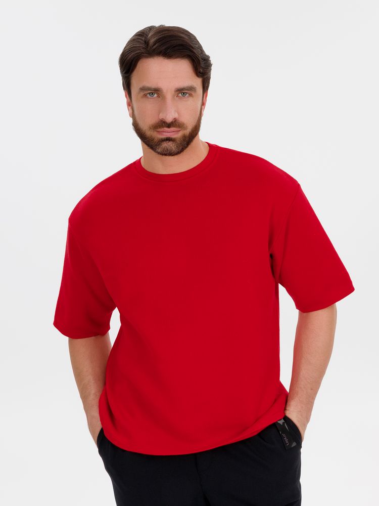 Джемпер с коротким рукавом Siluetti Volumica, красный