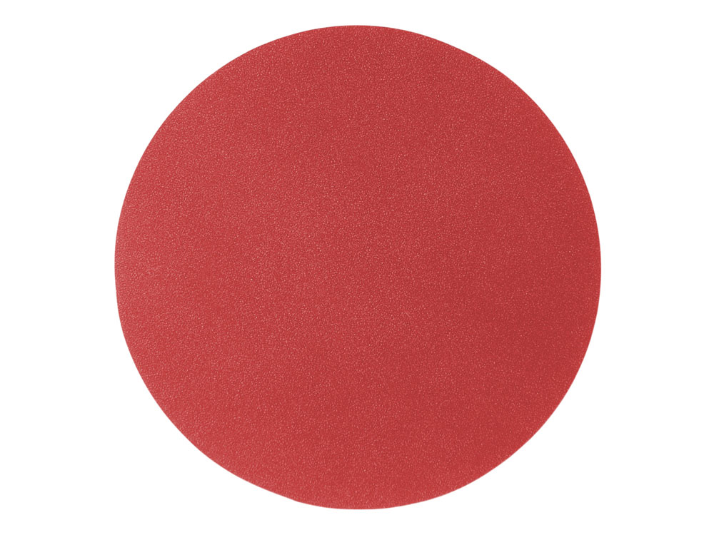 ПАТЧ КРУГ nubuk (красный) 6,0 х 6,0 см