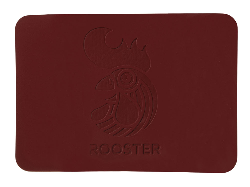 ПАТЧ ПРЯМОУГОЛНЫЙ soft-touch (коричневый ) 5,0 х 7,0 см