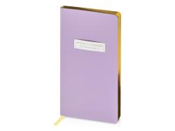 Еженедельник недатированный А6 Zefirс нашивкой, сиреневый
