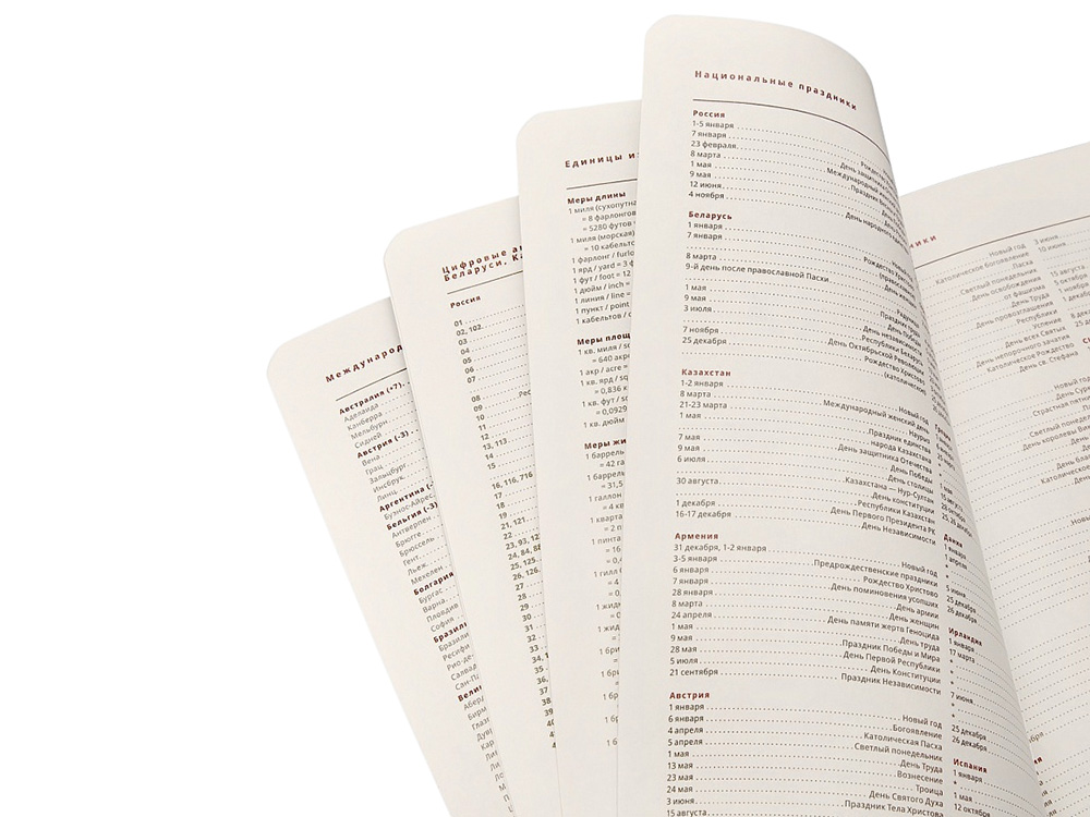 Ежедневник недатированный А5 Parliament, красный