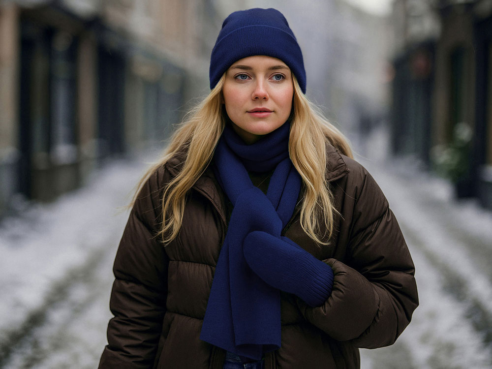 Подарочный набор  Dunant, синий нэви