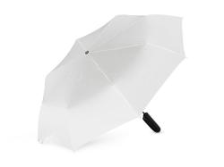 Складной зонт ALCIRA/АЛЬКИРА с системой защиты от снежной бури и ручкой-карабином, белый