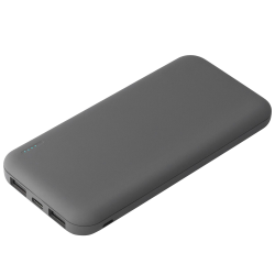 Внешний аккумулятор с подсветкой Luce 10000 mAh, серый