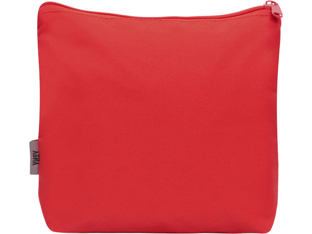 Органайзер для электроники и проводов Amalia из полиэстера 300D с подкладкой, красный