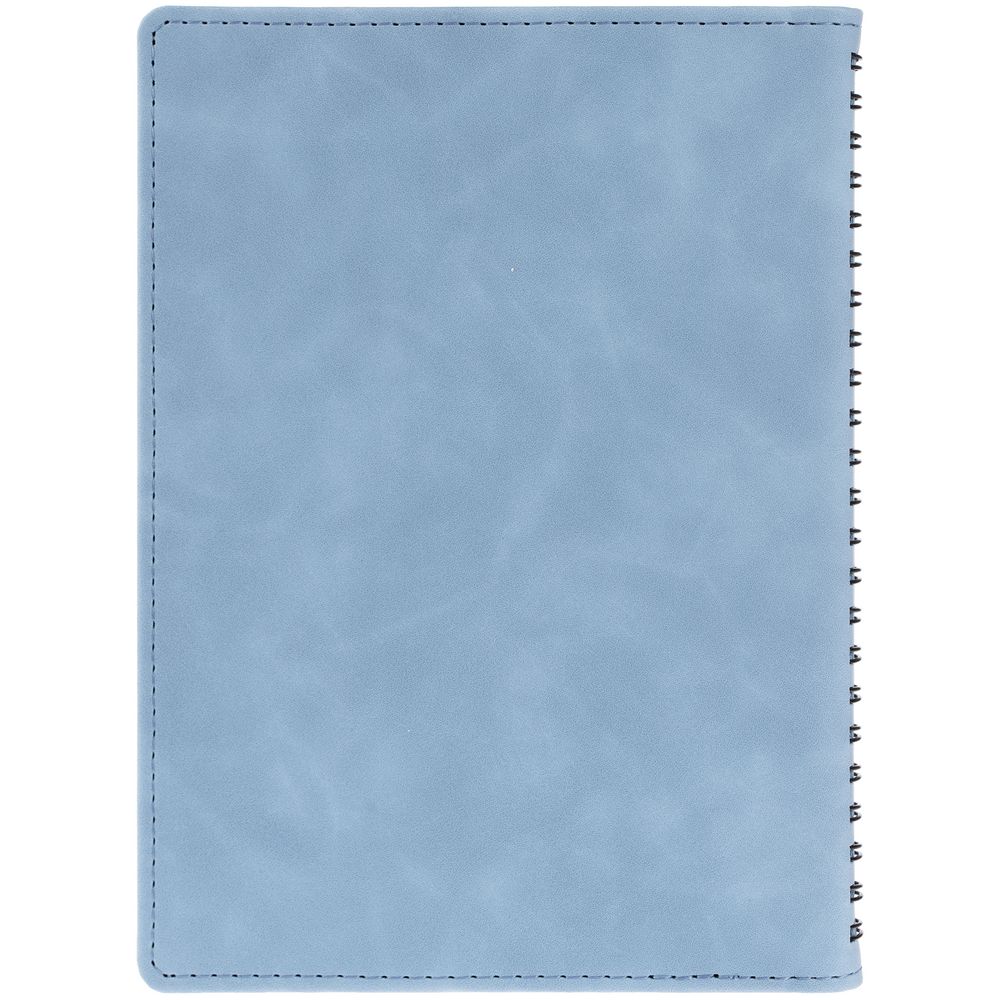 Ежедневник Spring Urban на заказ, недатированный, голубой