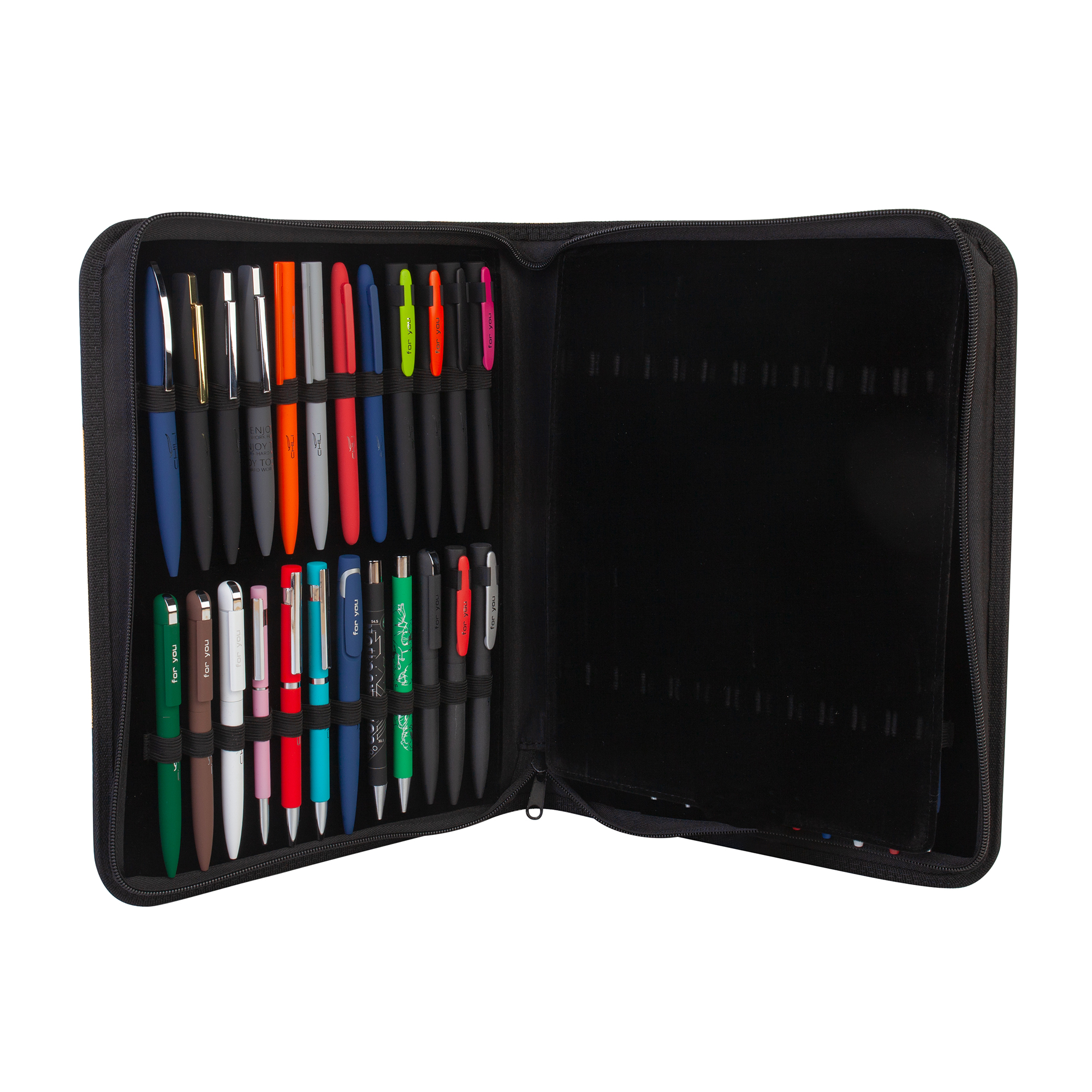 Презентационный кейс ручек и карандашей Океан Презентационный кейс ручек и карандашей Океан