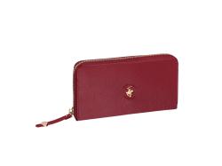 Кошелек женский Beverly Hills Polo Club, красный/желтое золото