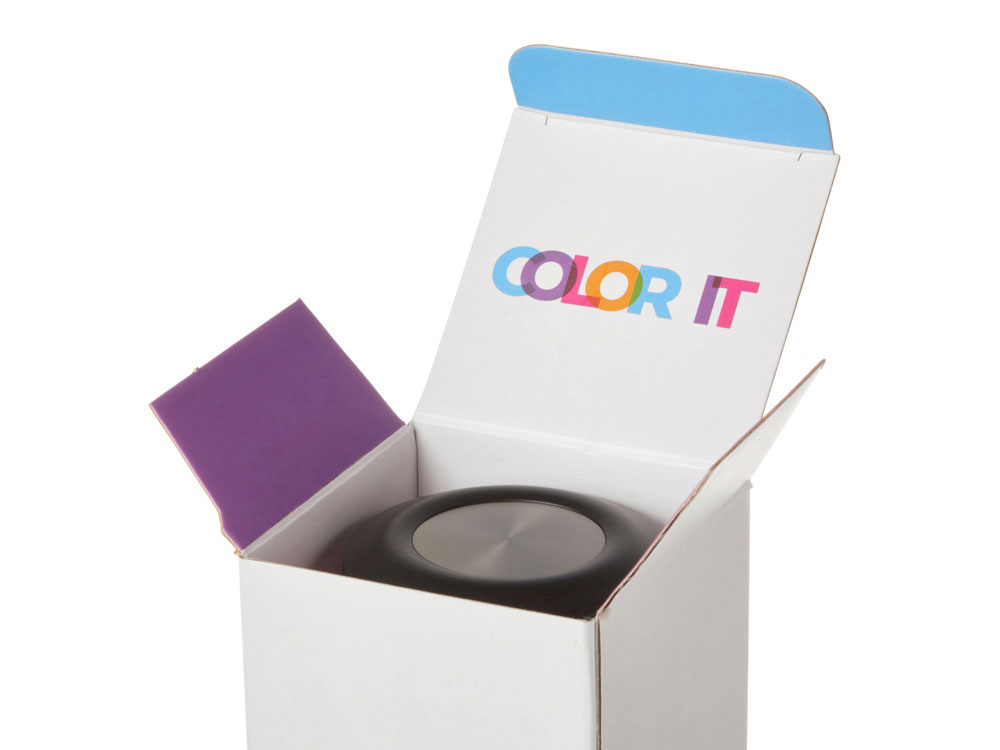Термос Confident с покрытием soft-touch 420мл, индиго Термос Confident с покрытием soft-touch 420мл, индиго