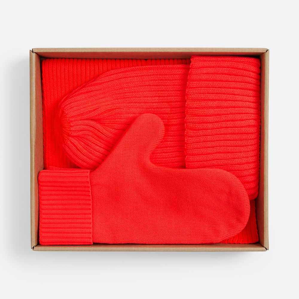 Набор Yong, ярко-красный (кармин)