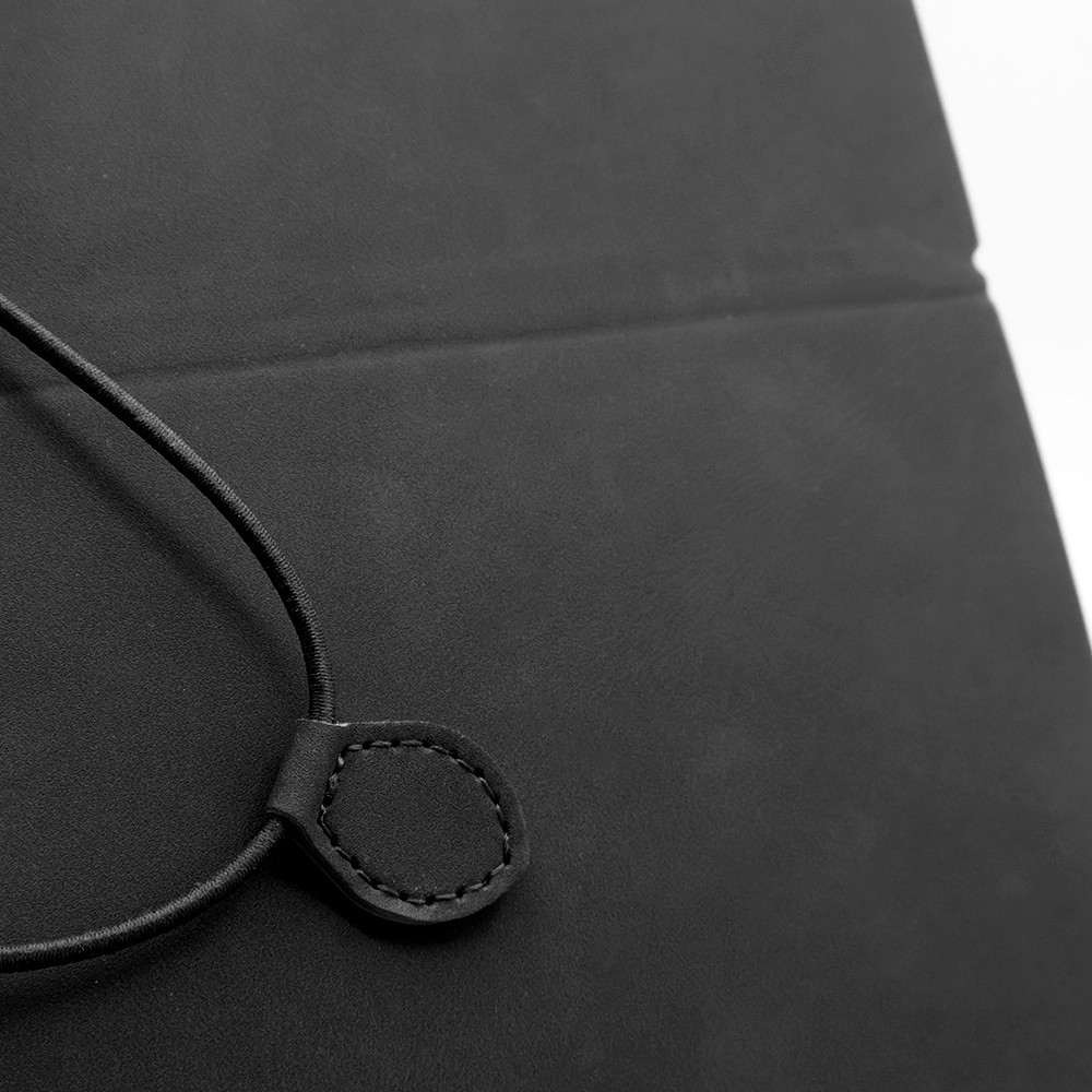 Ежедневник A5 недатированный Massimo в мягком переплёте, черный Ежедневник A5 недатированный Massimo в мягком переплёте, черный