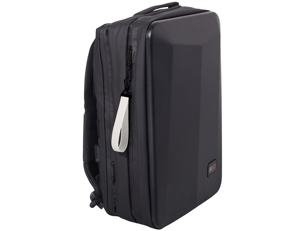 Ремувка с черным карабином Summit, 2 см, белый/черный