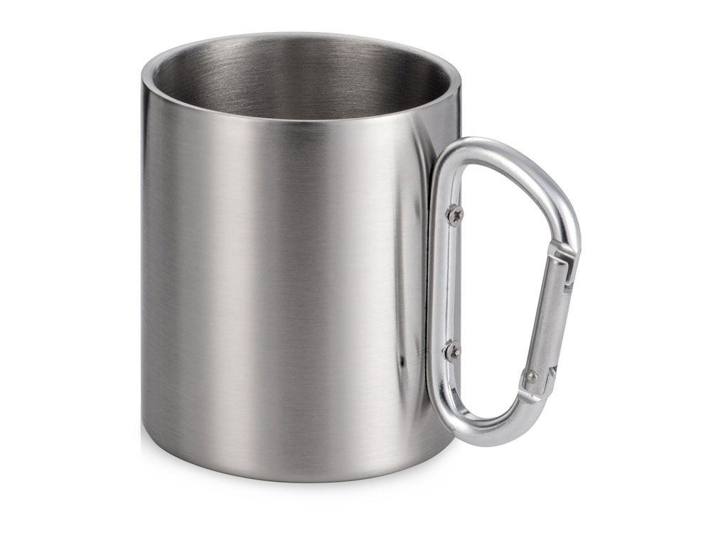 Подарочный набор с термосом и кружкой, серебристый/серый