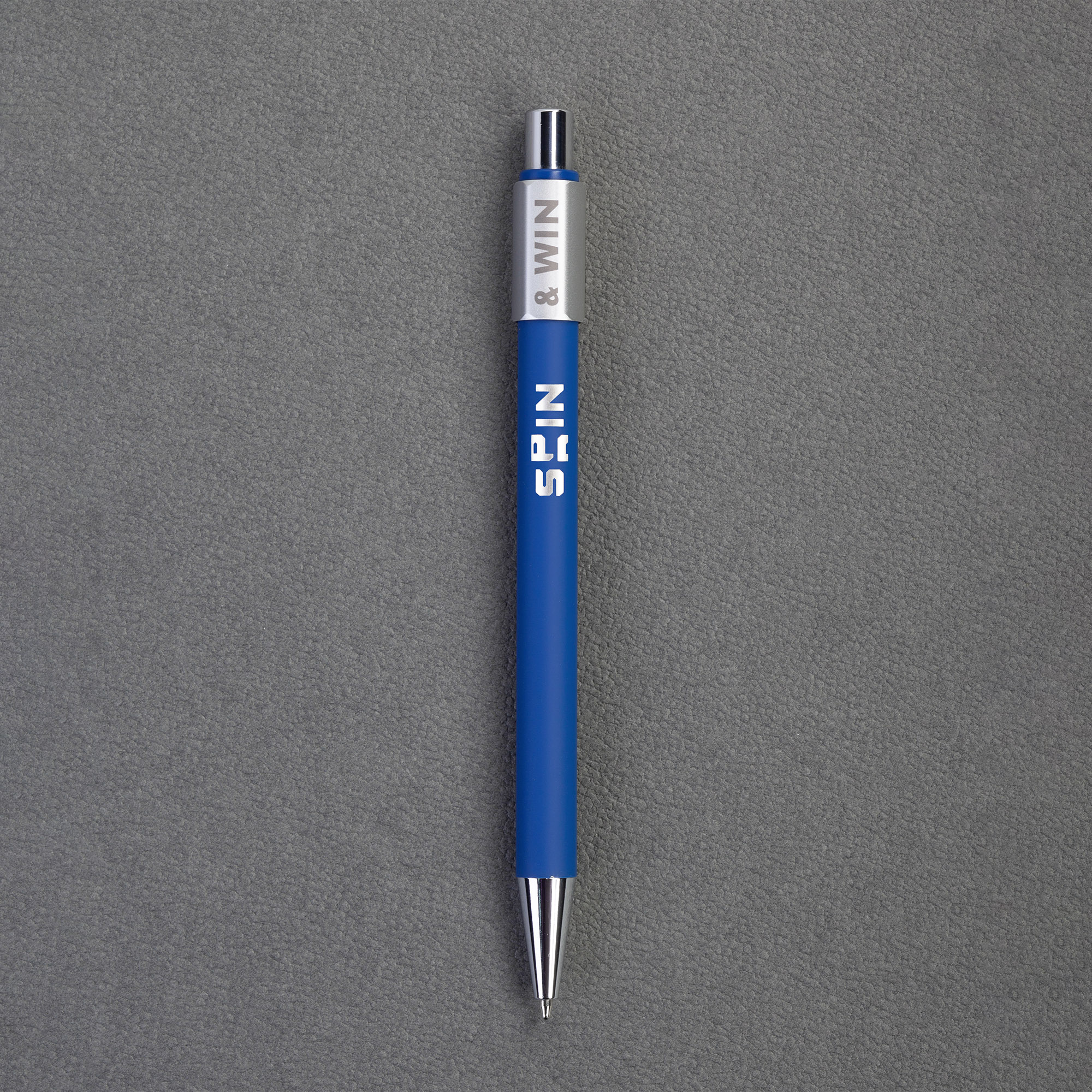 Ручка шариковая "Spin" с 6ти-гранным спиннером, покрытие soft touch Ручка шариковая "Spin" с 6ти-гранным спиннером, покрытие soft touch