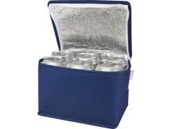 Spectrum нетканая сумка-холодильник, 4 л, на 6 банок, из переработанных материалов, ярко-синий Spectrum нетканая сумка-холодильник, 4 л, на 6 банок, из переработанных материалов, ярко-синий