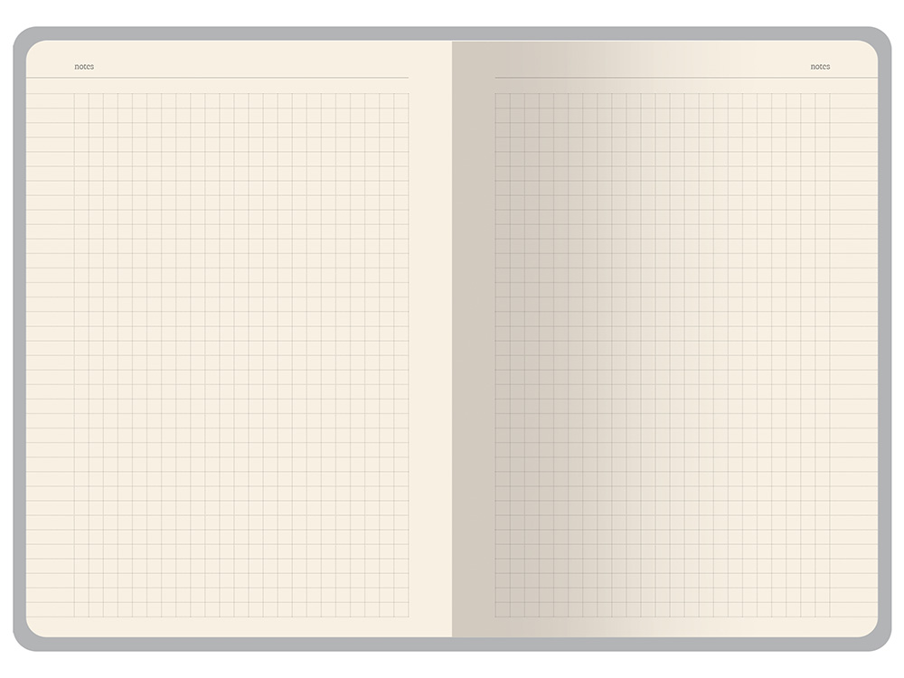 Бизнес-тетрадь А5 Pragmatic Contrast, 40 листов в клетку, черный с черным срезом