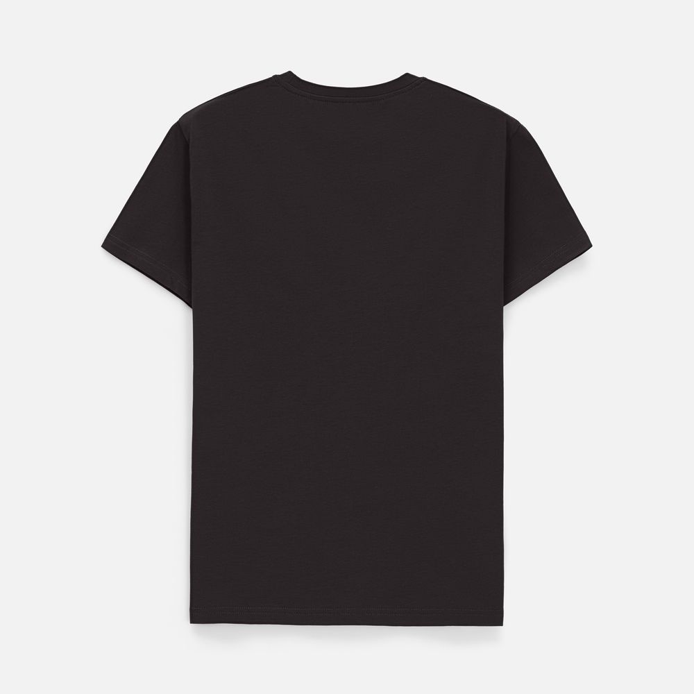 Футболка унисекс T-Bolka 200, черная Футболка унисекс T-Bolka 200, черная