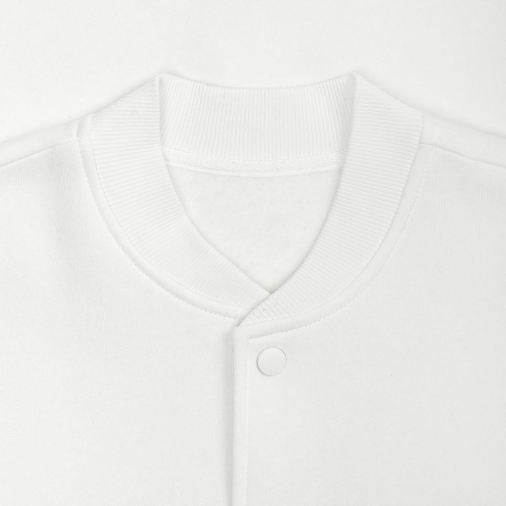 Бомбер унисекс AtmosWear, молочно-белый Бомбер унисекс AtmosWear, молочно-белый