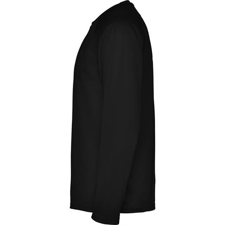 Спортивная футболка MONTECARLO L/S мужская, ЧЕРНЫЙ M