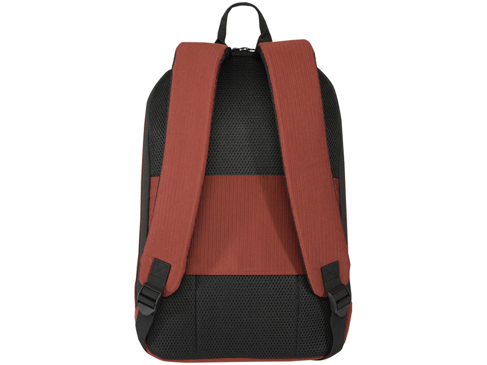 Рюкзак Luma для ноутбука с диагональю экрана 15 дюймов с защитой от кражи объемом 10 л из материала, переработанного по стандарту GRS - Brick