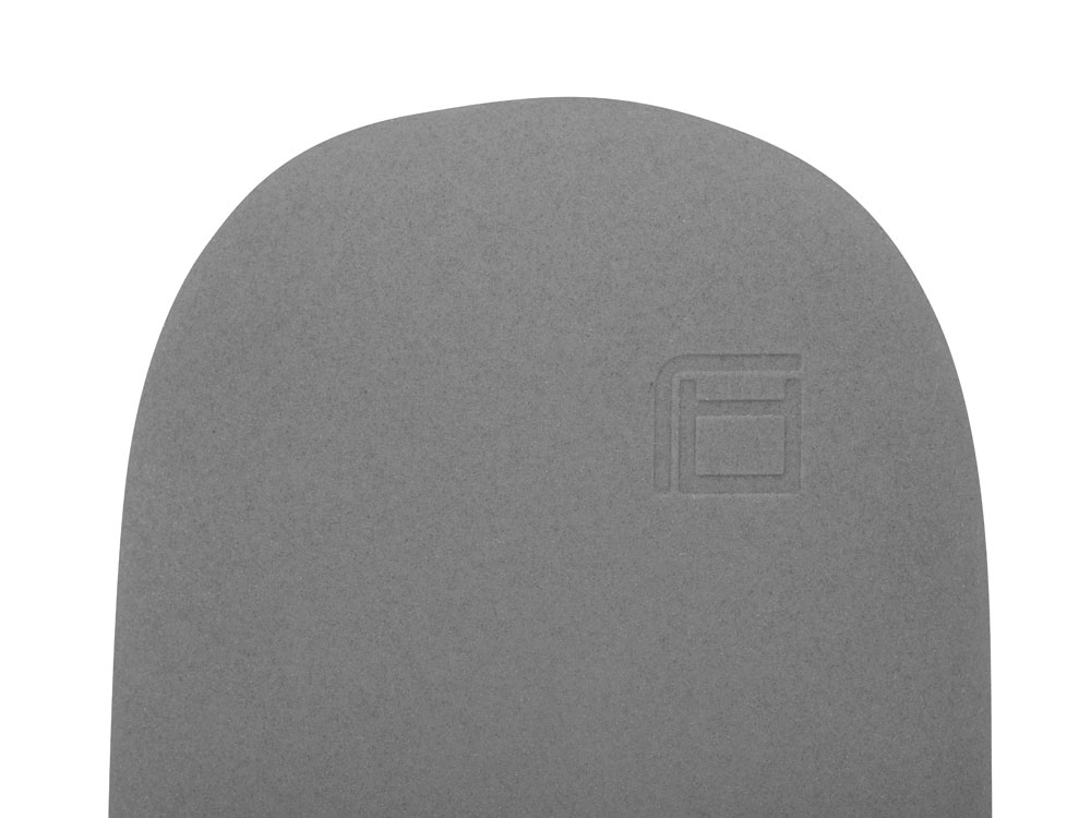 Универсальное зарядное устройство power bank в форме камня. 10400MAH. gray