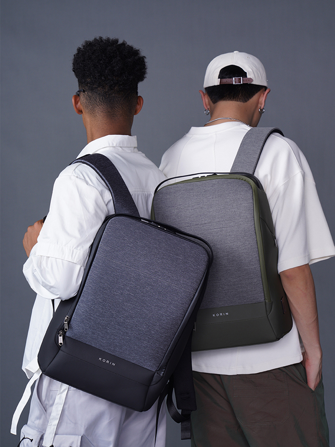 Рюкзак KORIN FlexPack Pro 47х34х18 см, оливковый