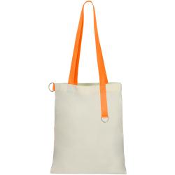 Сумка для покупок White GLOW 325 г/м², оранжевая
