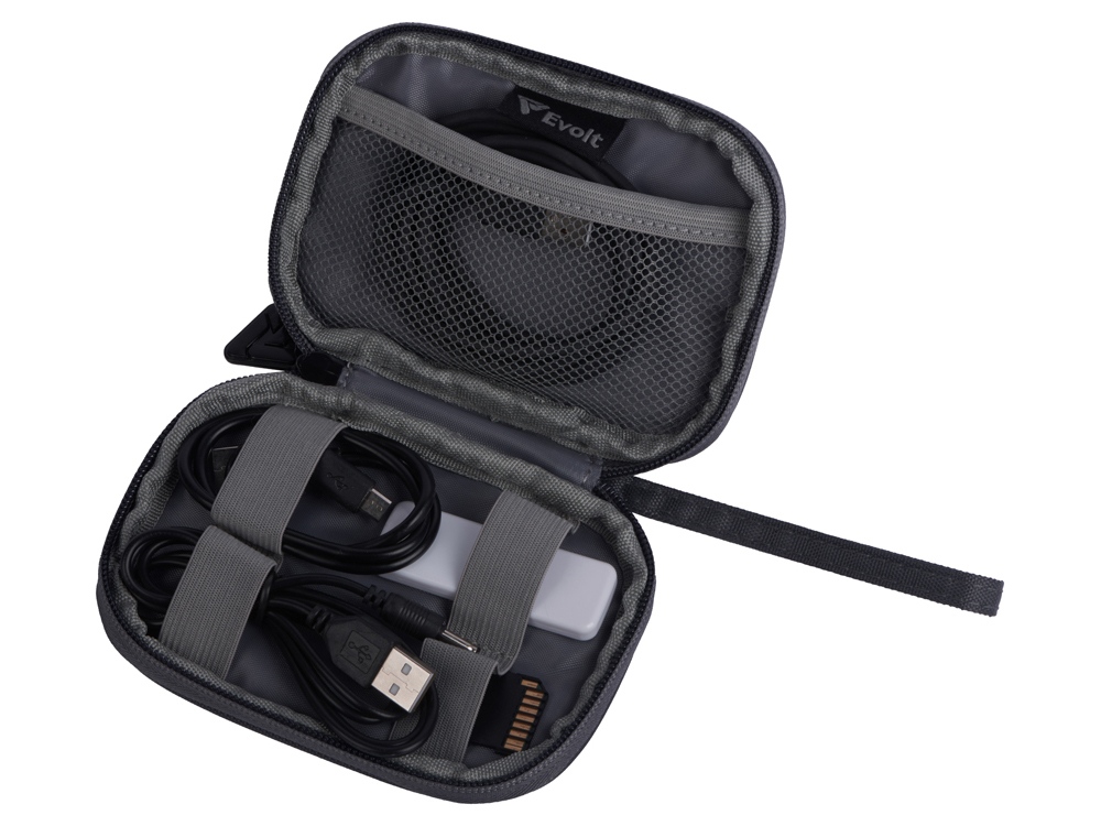 Органайзер для проводов Keep Organized S 3.0, темно-серый (135*97*23) Органайзер для проводов Keep Organized S 3.0, темно-серый (135*97*23)