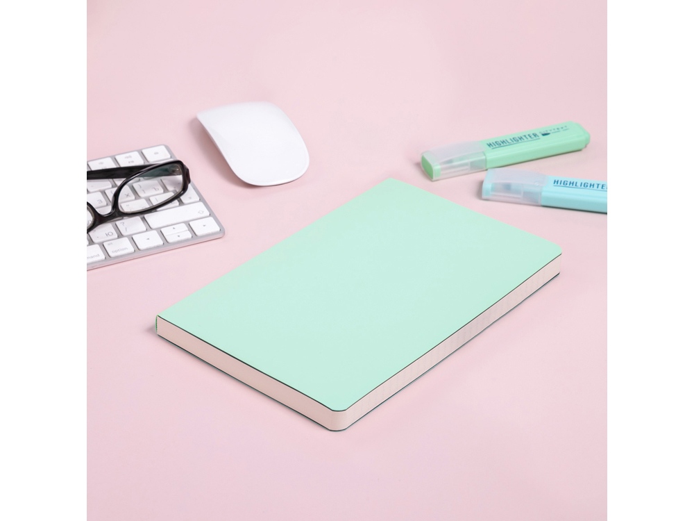 Ежедневник А5 недатированный Megapolis Flex, зефирный мятный