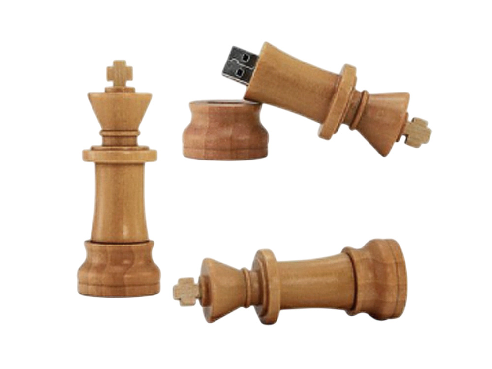 Флешка Ферзь на 8 Гб, натуральный