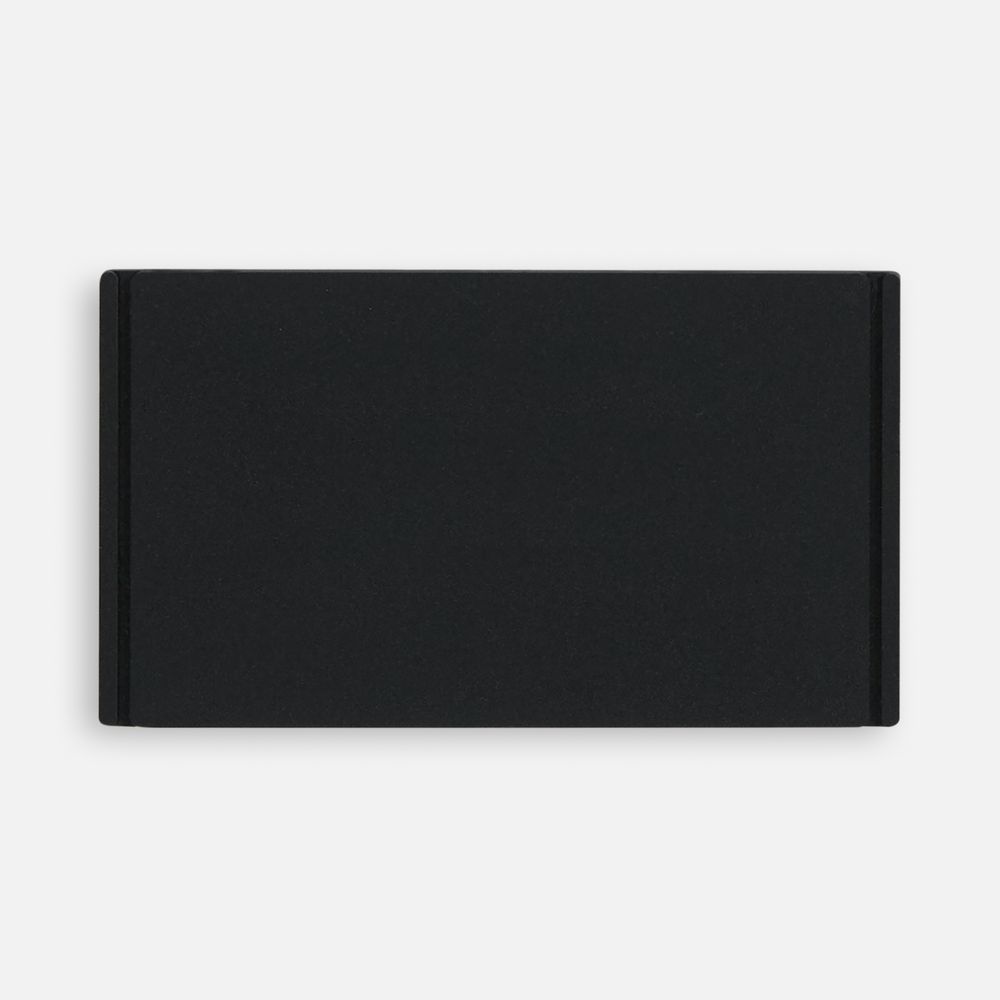 Лейбл из ПВХ Dzeta, M, черный