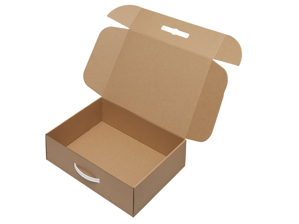 Коробка подарочная Хэнди (Handy), XL, крафт Коробка подарочная Хэнди (Handy), XL, крафт