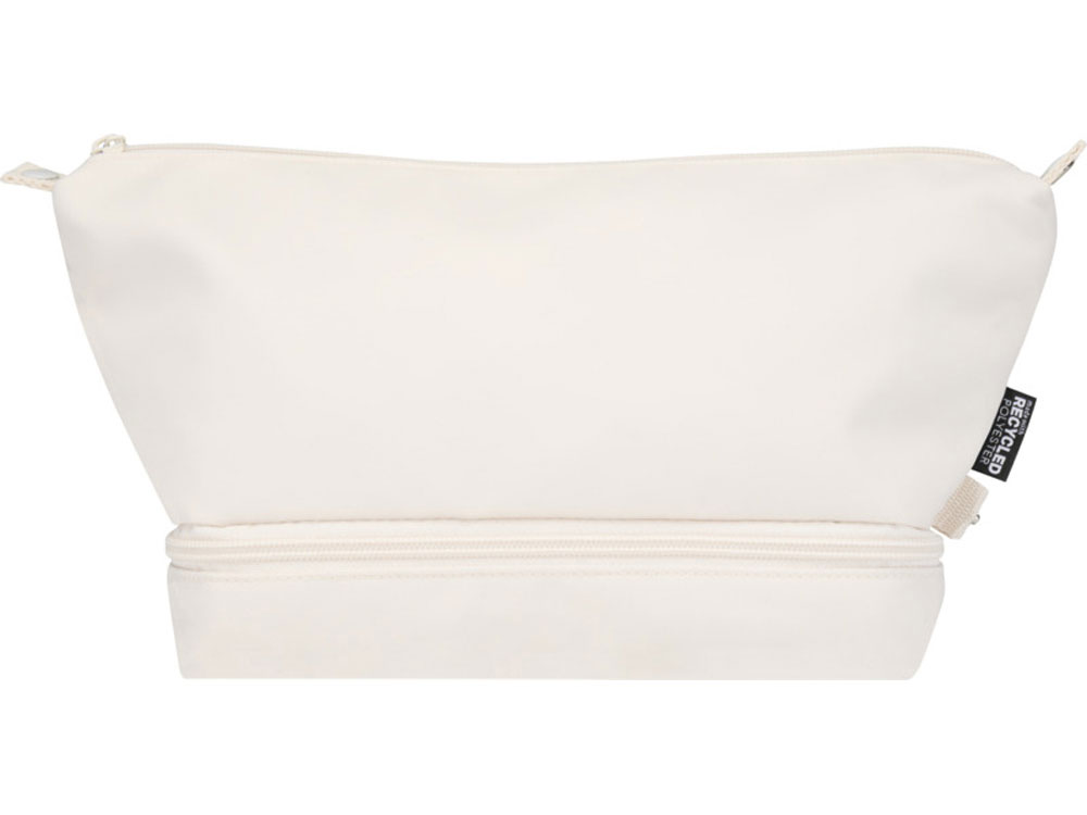 Trip Aware™ дорожная косметичка из переработанного материала 6 л, кремовый