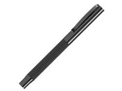 Ручка металлическая роллер из сетки MESH R, темно-серый/черный