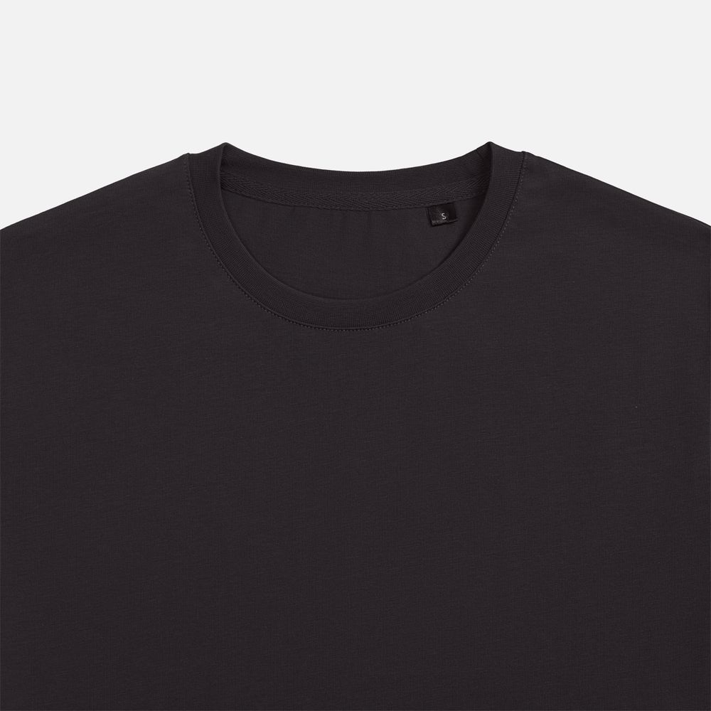 Футболка унисекс T-Bolka 200, черная Футболка унисекс T-Bolka 200, черная